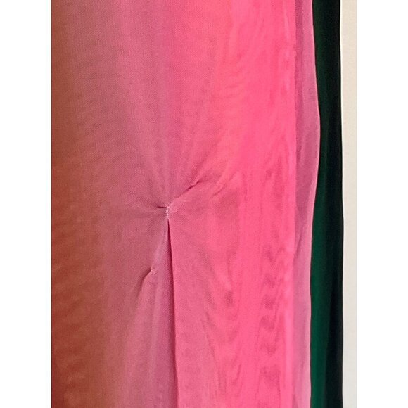 Misa Los Angeles Vanessa Dress in Cali Ombre Medium New as-is Womens Midi Long - Picture 6 of 14